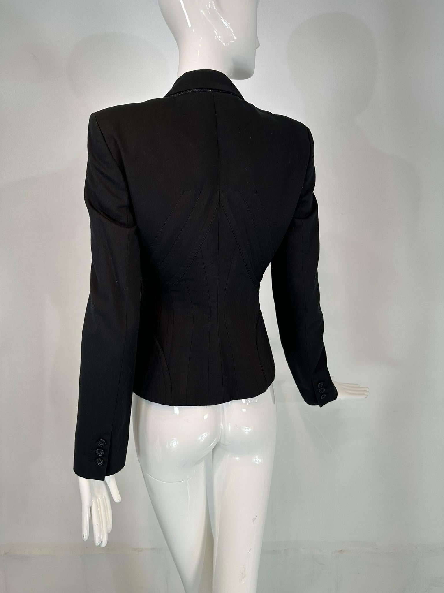 Alexander McQueen Dance of the Twisted Bull Collection Look 21 Corset Jacket For Sale 5