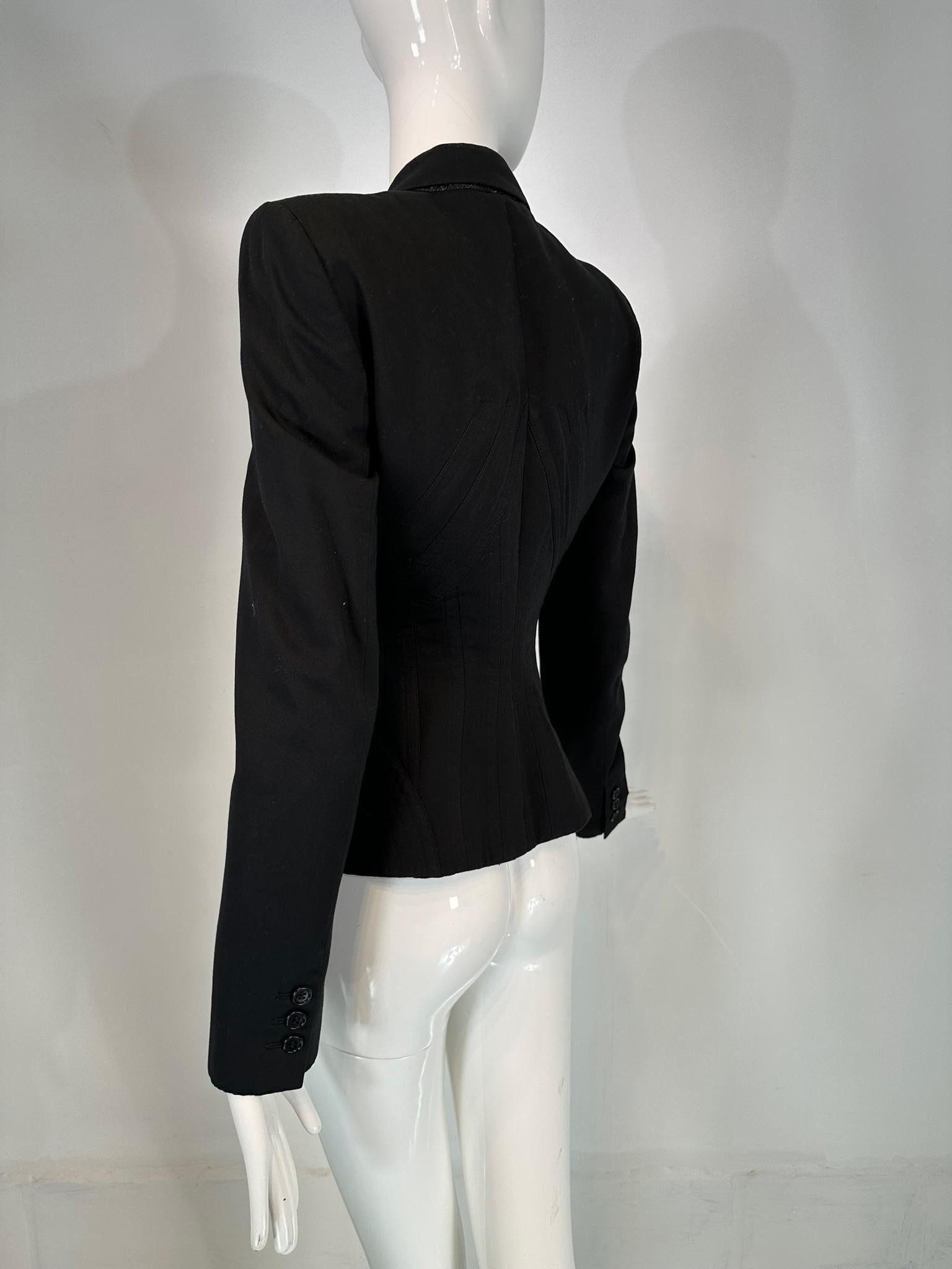 Alexander McQueen Dance of the Twisted Bull Collection Look 21 Corset Jacket For Sale 6