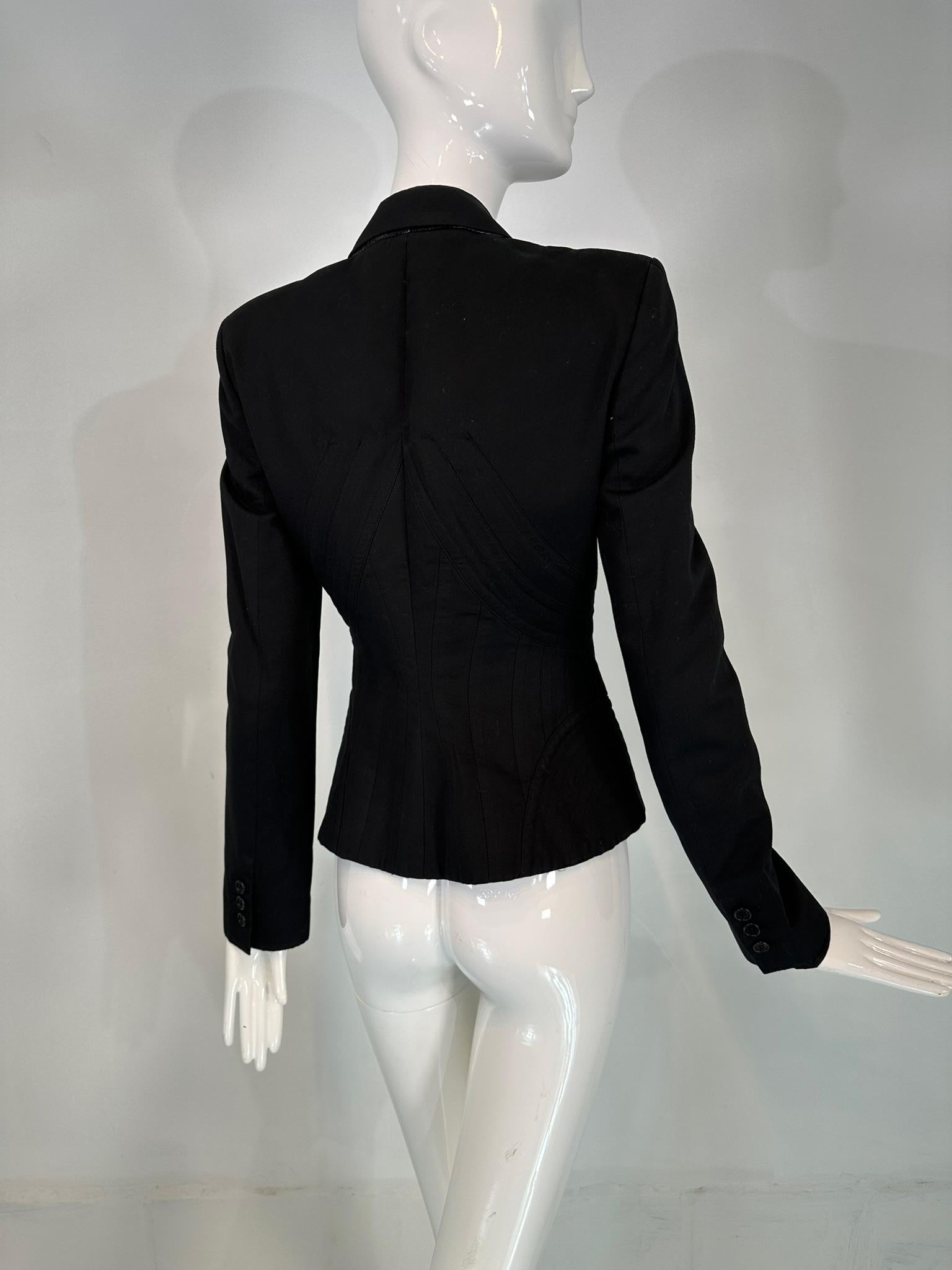 Alexander McQueen Dance of the Twisted Bull Collection Look 21 Corset Jacket For Sale 3