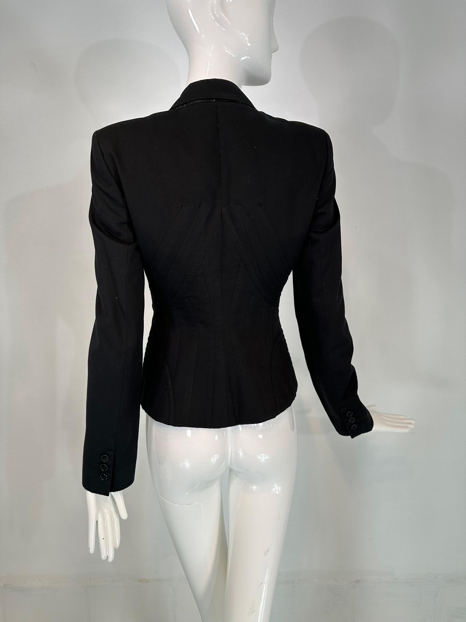 Alexander McQueen Dance of the Twisted Bull Collection Look 21 Corset Jacket For Sale 4