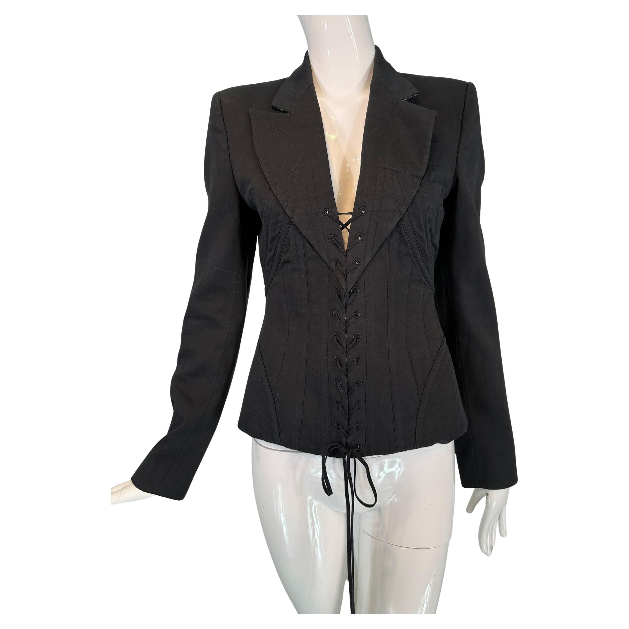 Alexander McQueen Dance of the Twisted Bull Collection Look 21 Corset Jacket For Sale