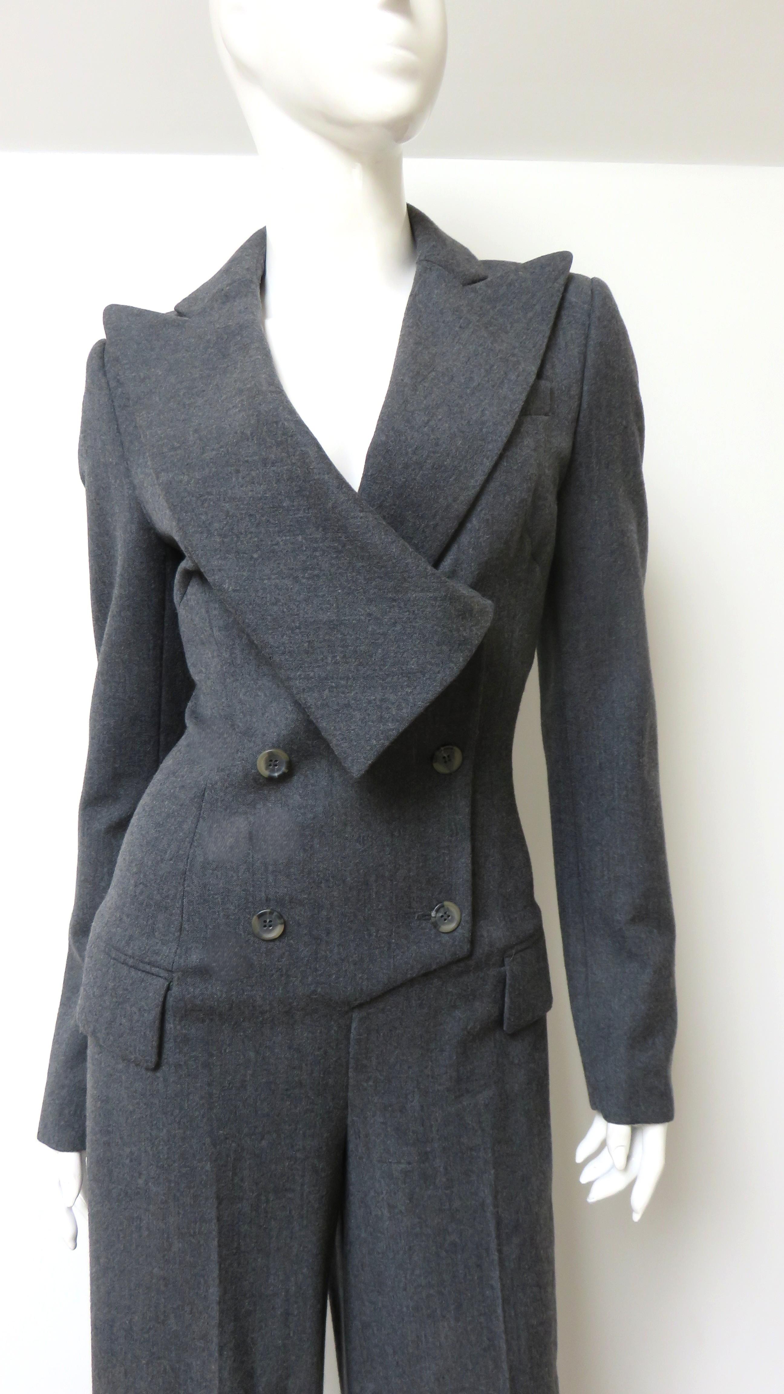 Alexander McQueen 'DANTE' AW 1996 Jumpsuit In Excellent Condition In Water Mill, NY