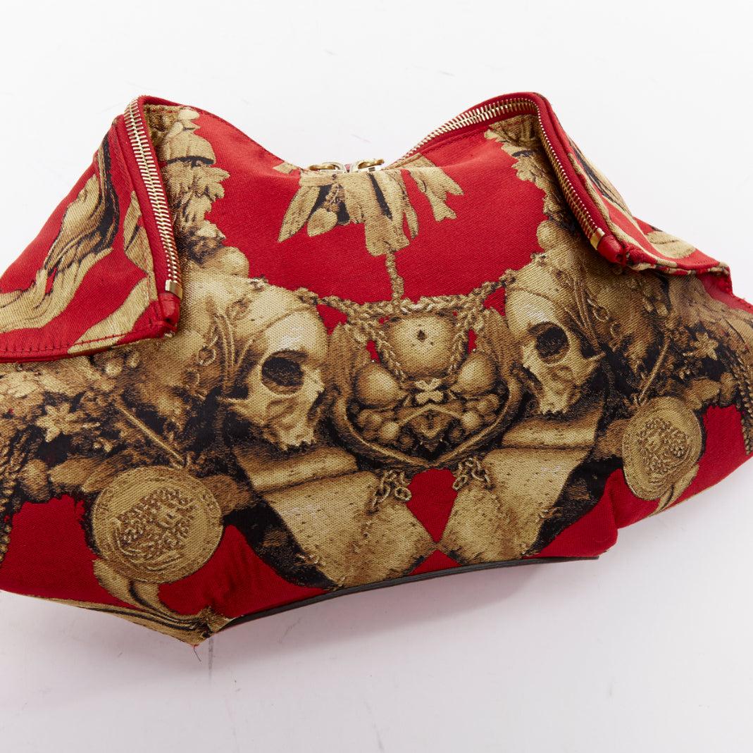 Alexander McQueen De Manta Angels Demons Grinling Gibbons - pochette in jacquard in vendita 1