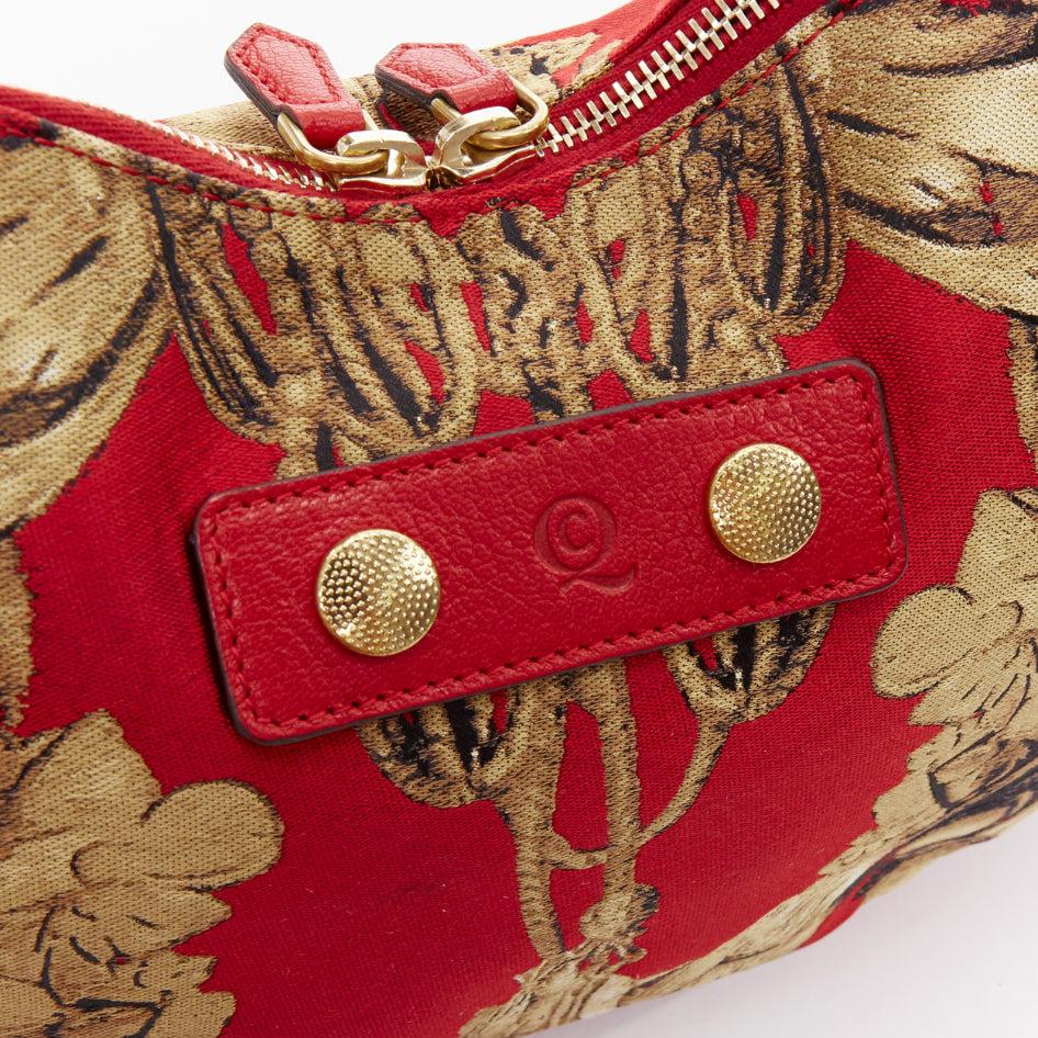 Alexander McQueen De Manta Angels Demons Grinling Gibbons - pochette in jacquard in vendita 2