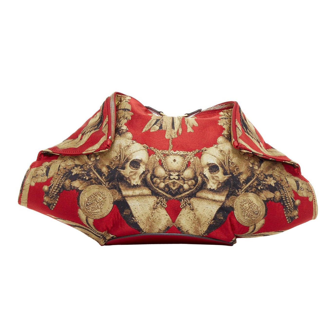 Alexander McQueen De Manta Angels Demons Grinling Gibbons - pochette in jacquard in vendita