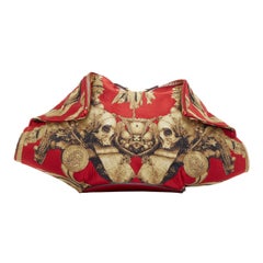 Alexander McQueen De Manta Angels Demons Grinling Gibbons - pochette in jacquard