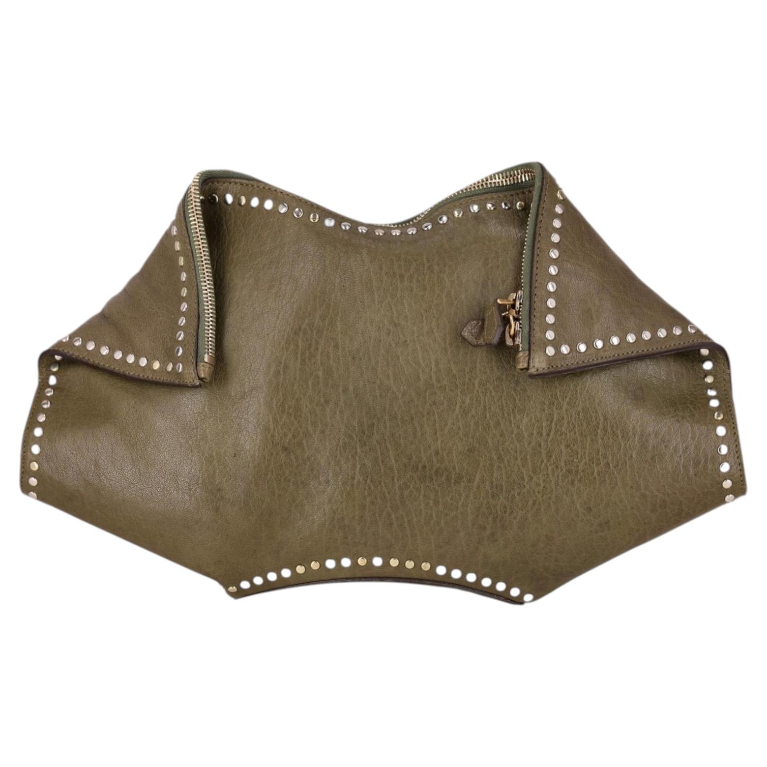 Pochette en cuir « De Manta » d'Alexander McQueen en vente