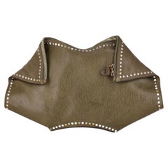 Pochette in pelle "De Manta" di Alexander McQueen