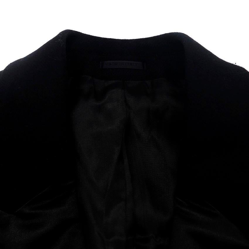 Alexander McQueen Deconstructed Sleeveless Blazer - Size US 6 In Excellent Condition In London, GB