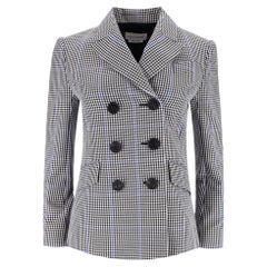 Alexander McQueen - Veste pied-de-poule à double boutonnage