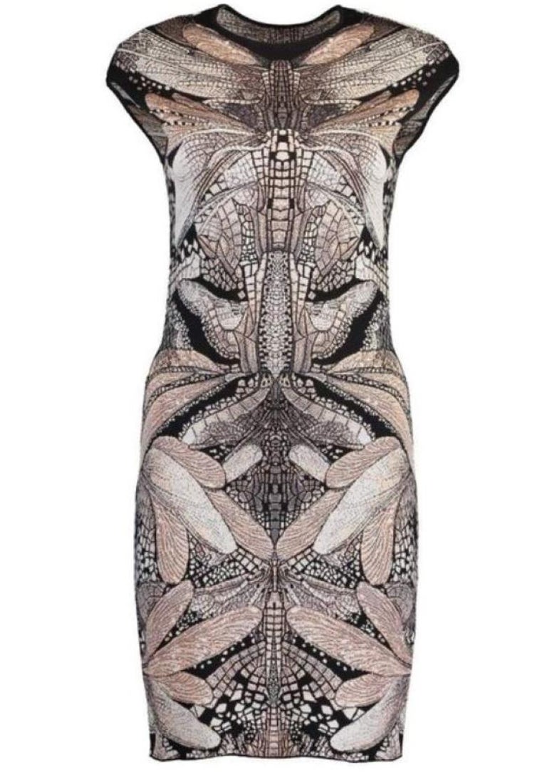 Alexander Mcqueen Dragonfly Nicki Minaj Butterfly Jacquard Gold Atlas Dress  For Sale at 1stDibs | alexander mcqueen dragonfly dress, alexander mcqueen  butterfly dress, nicki minaj gold dress