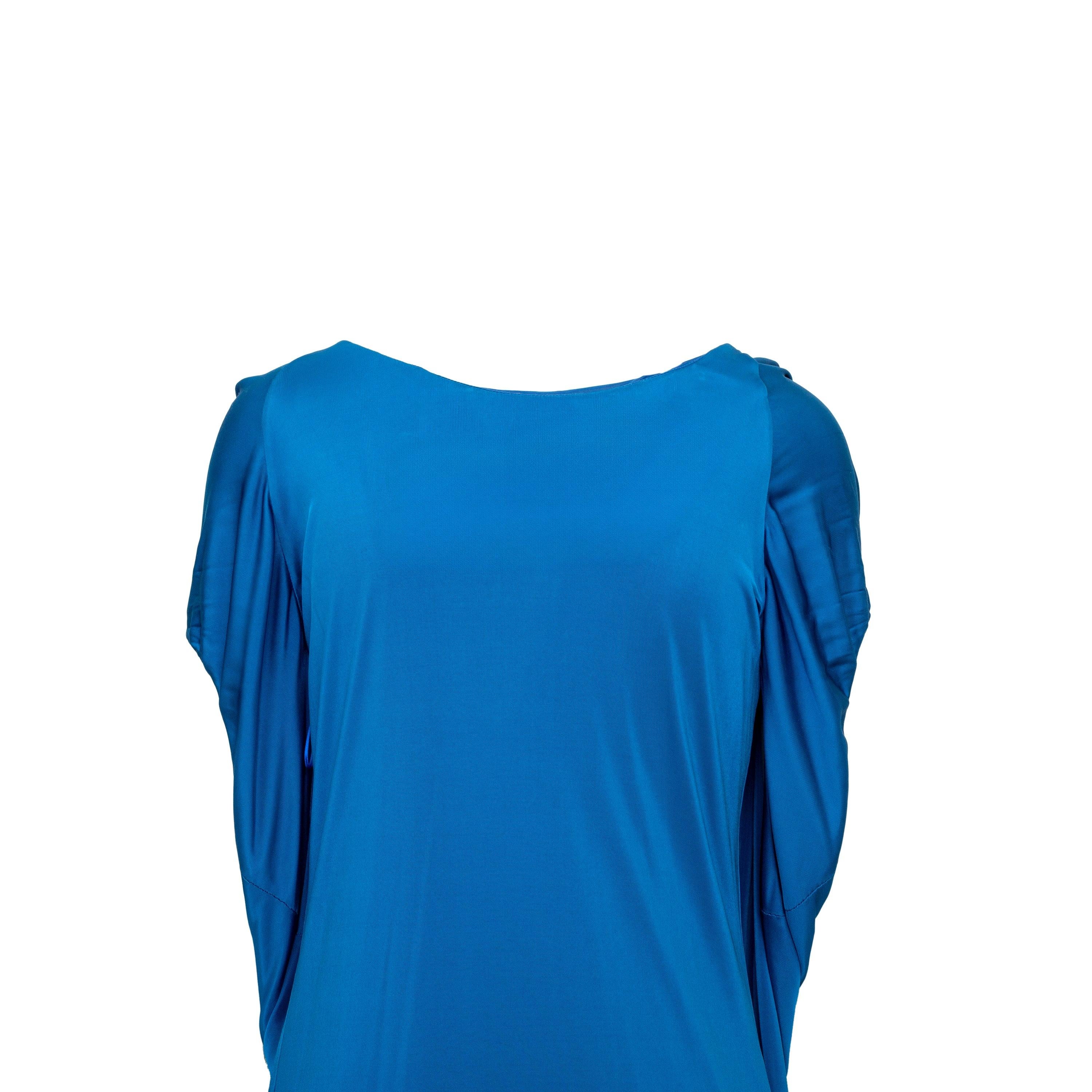 Women's Alexander McQueen Draped Dress - '10s For Sale