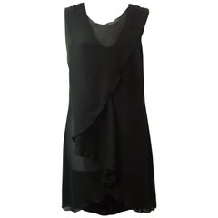 Alexander McQueen Tunica drappeggiata / Mini abito, 2013