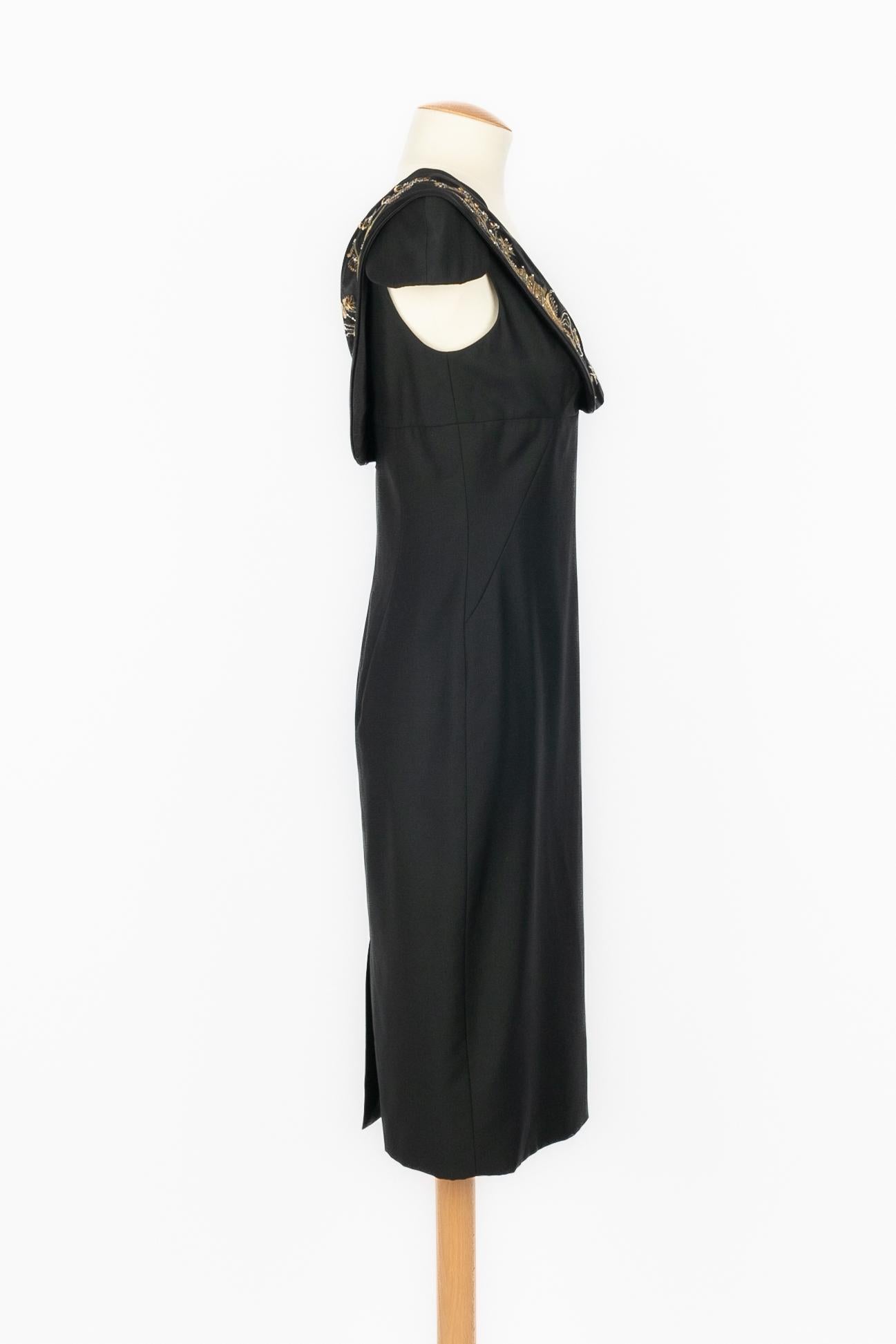 Vestido Alexander McQueen Resort 2011 Negro en venta