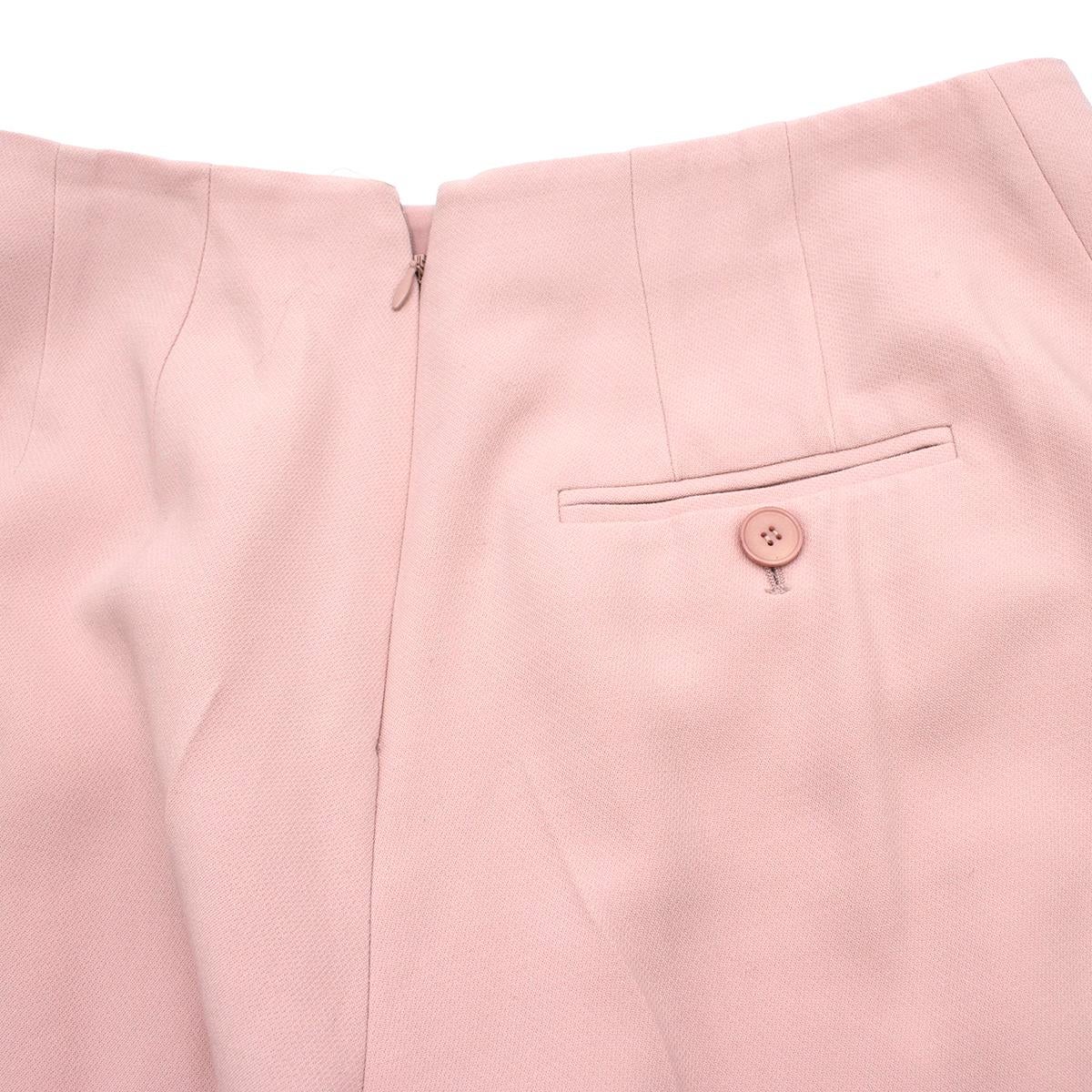 dusty pink trousers