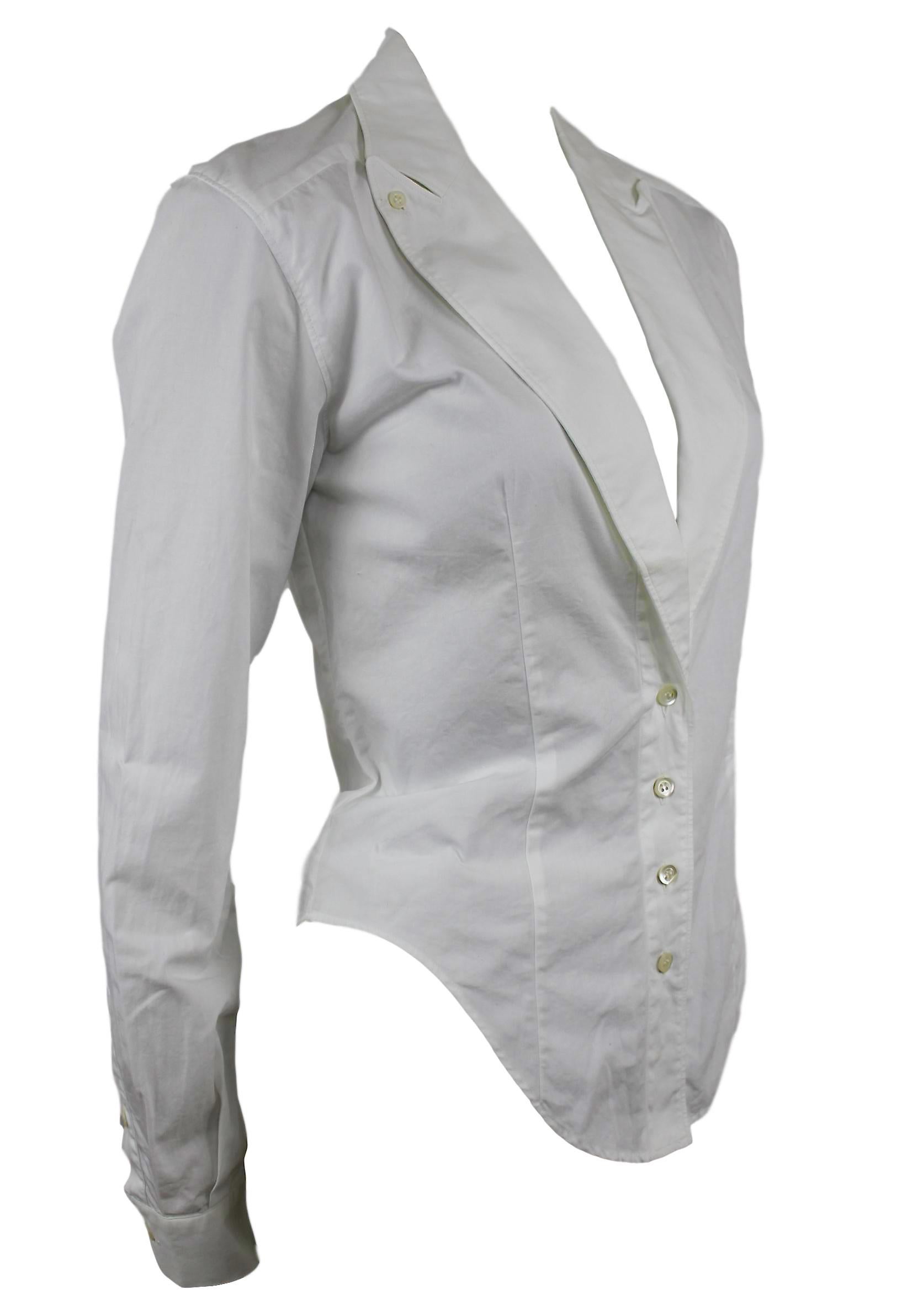 Gray Alexander McQueen Early Collection Fitted Blouse/Jacket For Sale