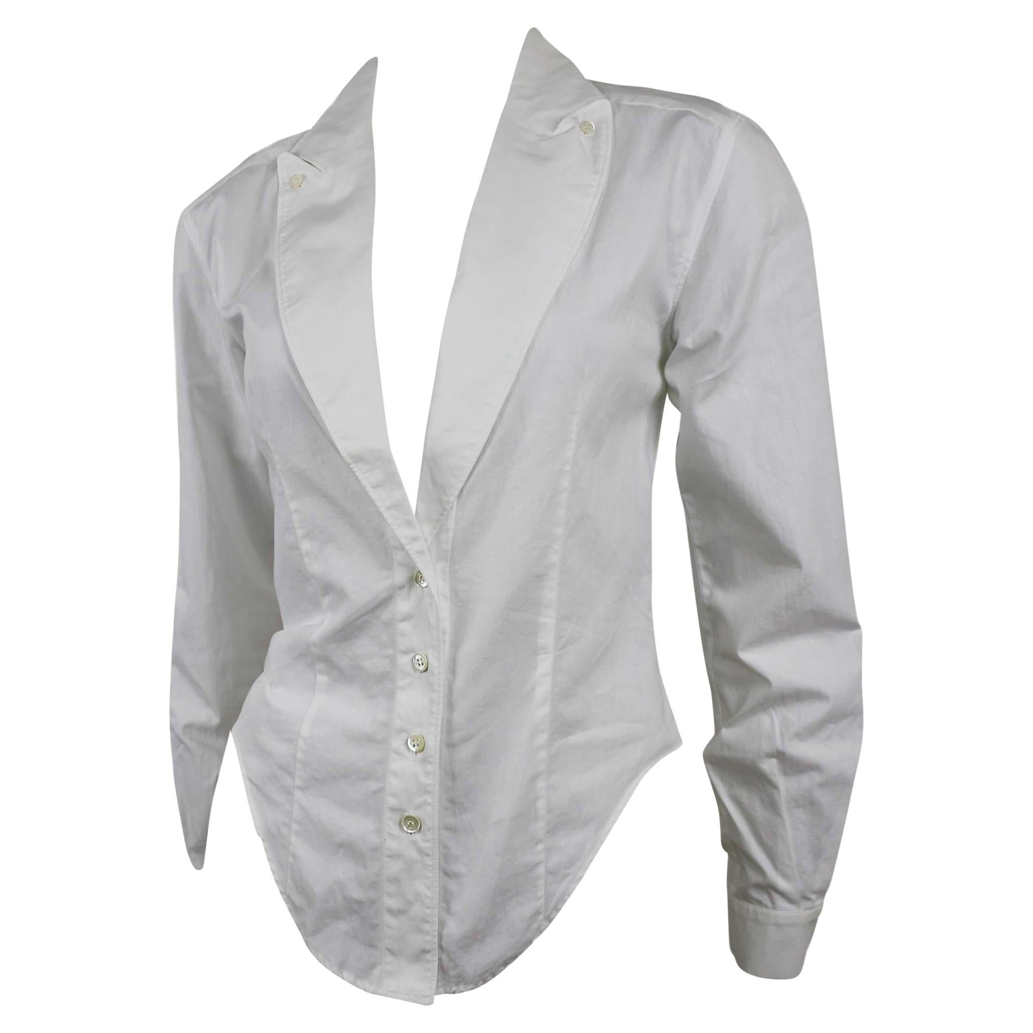 Alexander McQueen Early Collection Fitted Blouse/Jacket For Sale