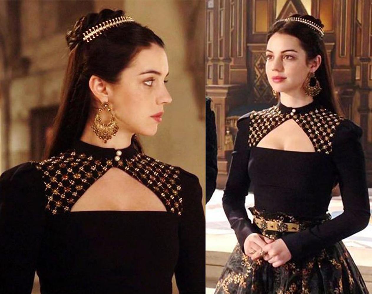 Alexander McQueen Verschönertes Schwarzes Kleid Damen im Angebot