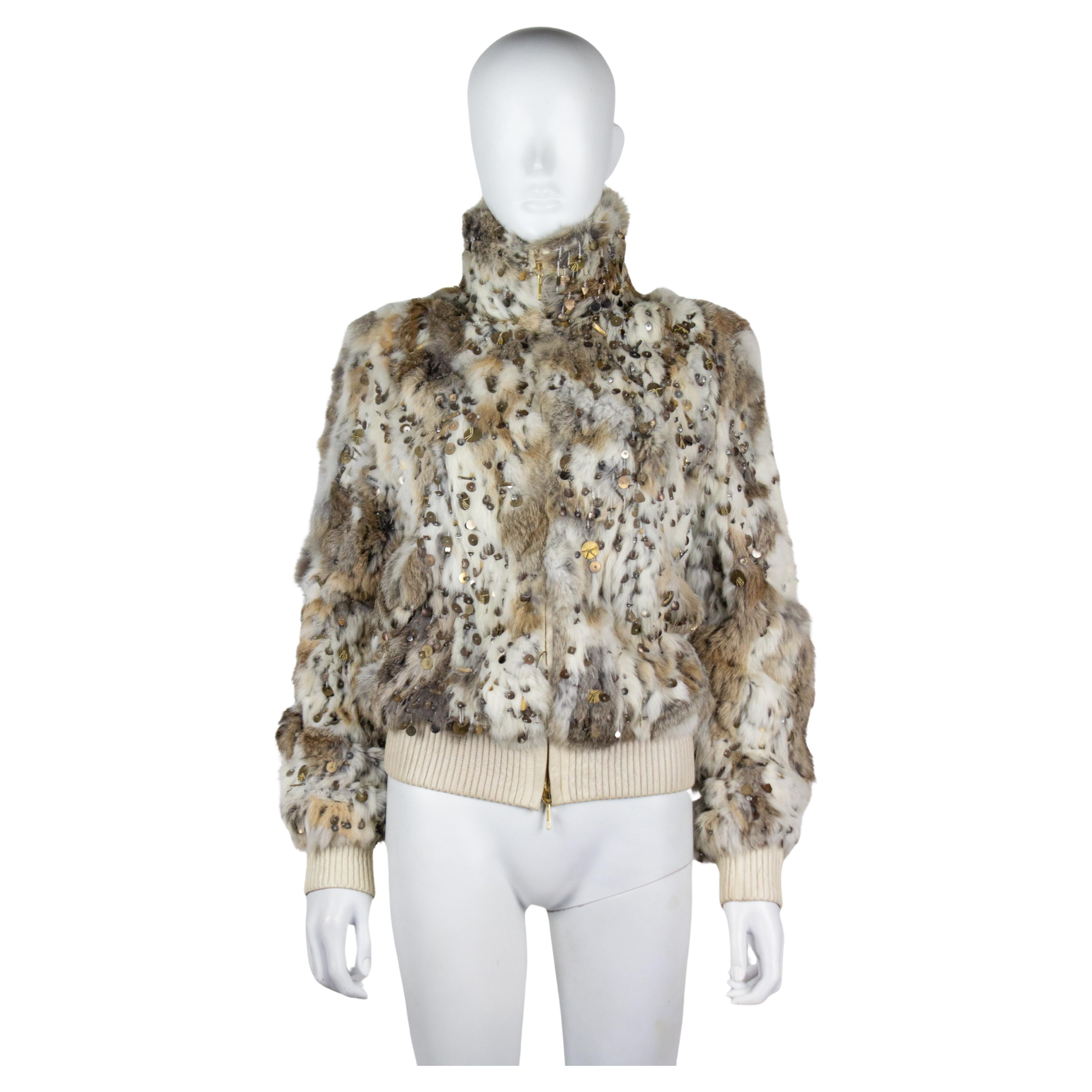Alexander McQueen Embellished Fur Jacket, 2003 
Scanners
 in vendita