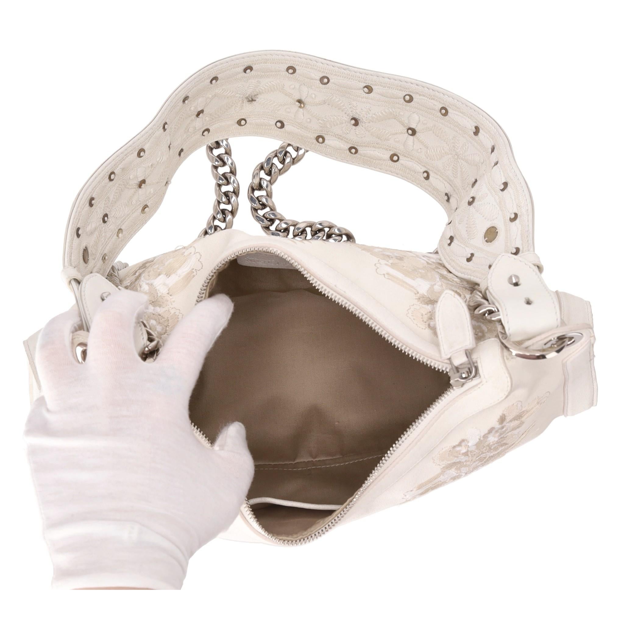 Alexander McQueen Embroidered Shoulder Bag 1