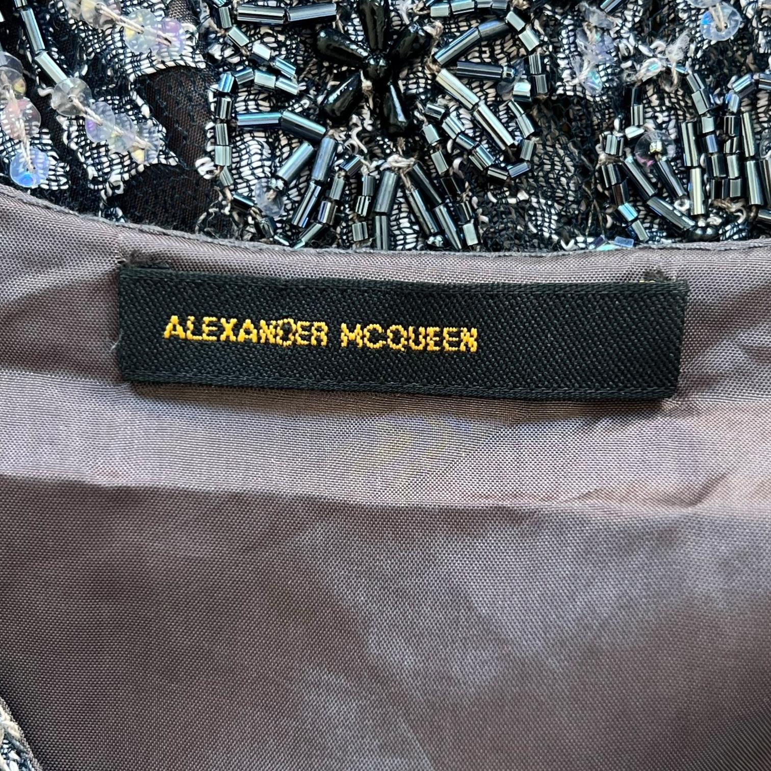 Donna Alexander McQueen - A/I 1998 - Abito con perline 