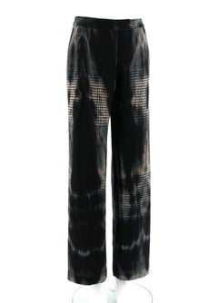ALEXANDER McQUEEN F/W 2001 "What a Merry-Go-Round" Smoke Houndstooth Knit Pants