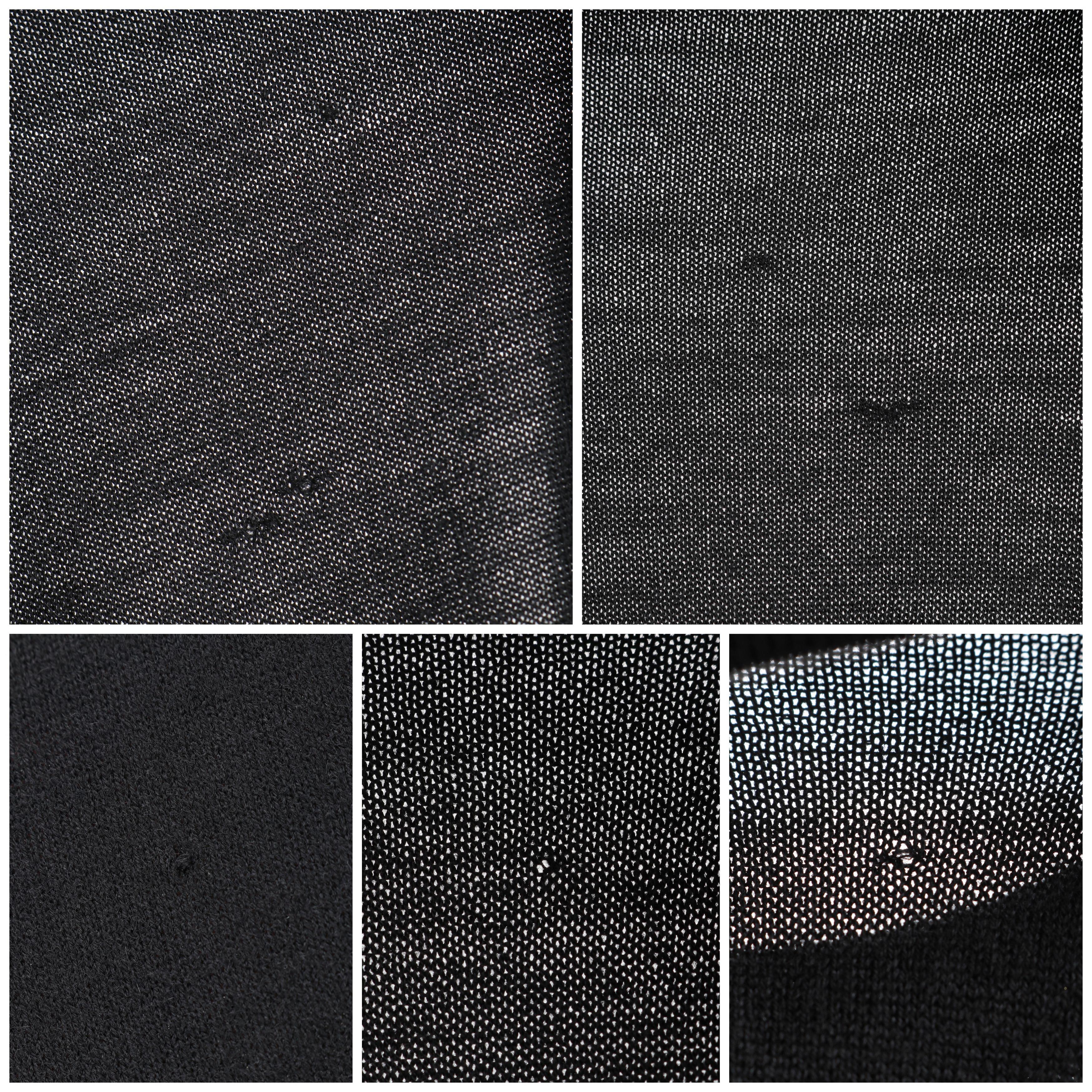 ALEXANDER McQUEEN F/W 2004 Black Knit Draped Open Back Tie Long Sleeve Dress For Sale 7