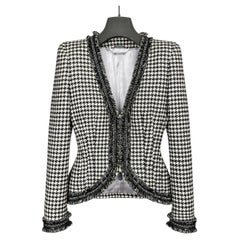 Alexander McQueen F/W 2009 "The Horn of Plenty" hound's tooth checked jacket