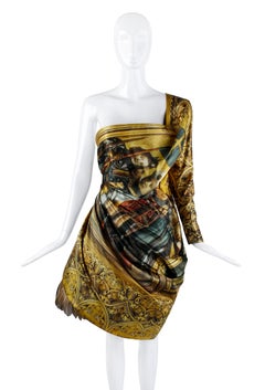 Alexander McQueen F/W 2010 “Angels & Demons” Medieval Art Royalty Gown Dress