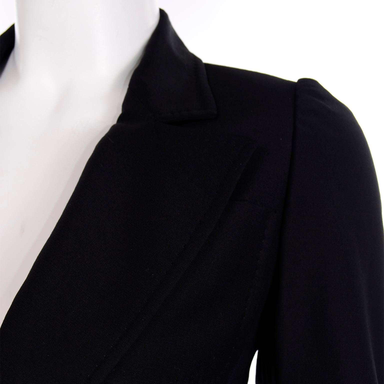 Alexander McQueen - Veste blazer noire avec manches bouffantes, défilé Eshu, automne 2000 en vente 2