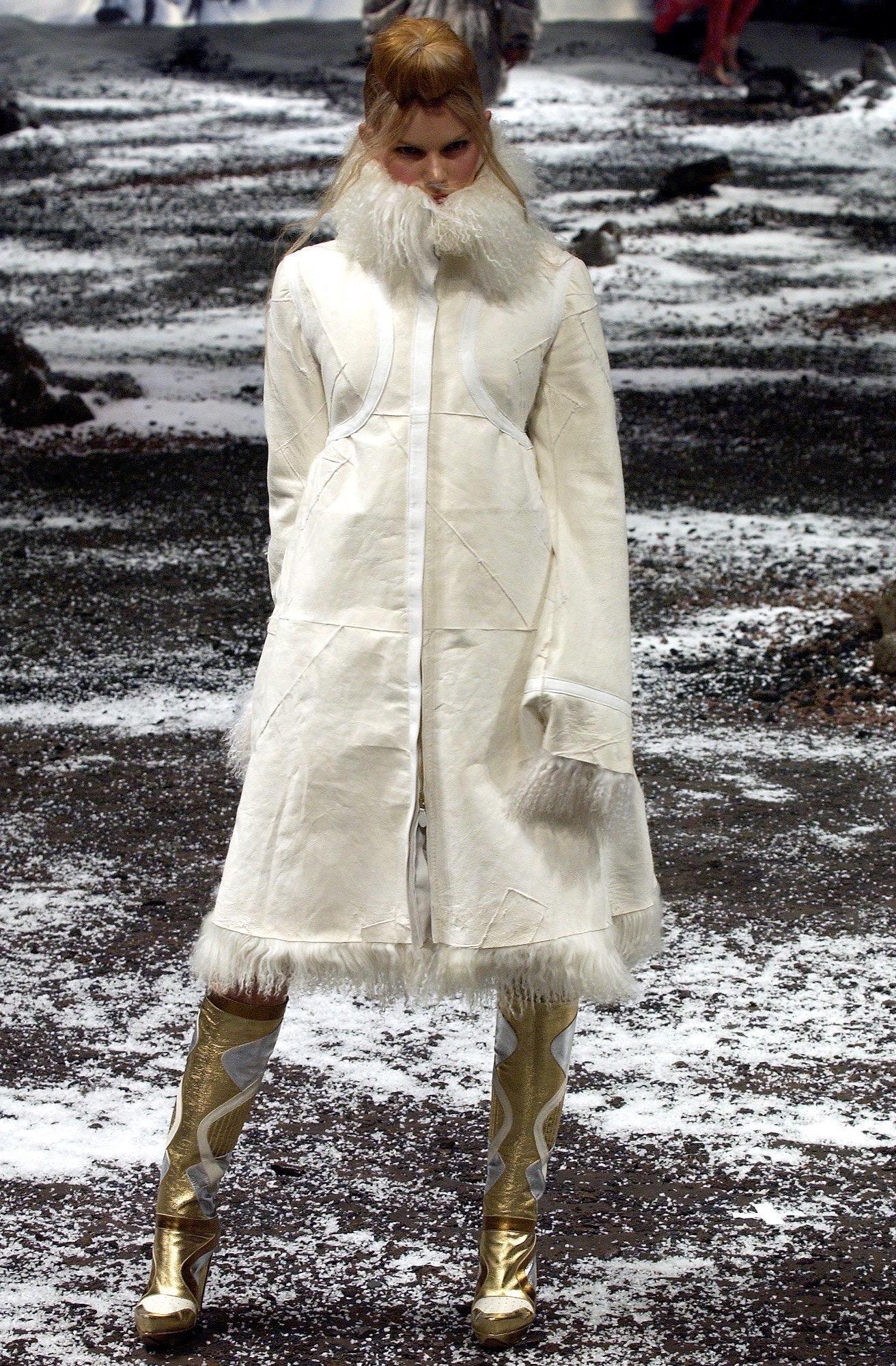 long mongolian fur coat