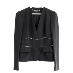 Alexander McQueen Herbst 2013 Jacke mit Perlenbesatz Blazer
