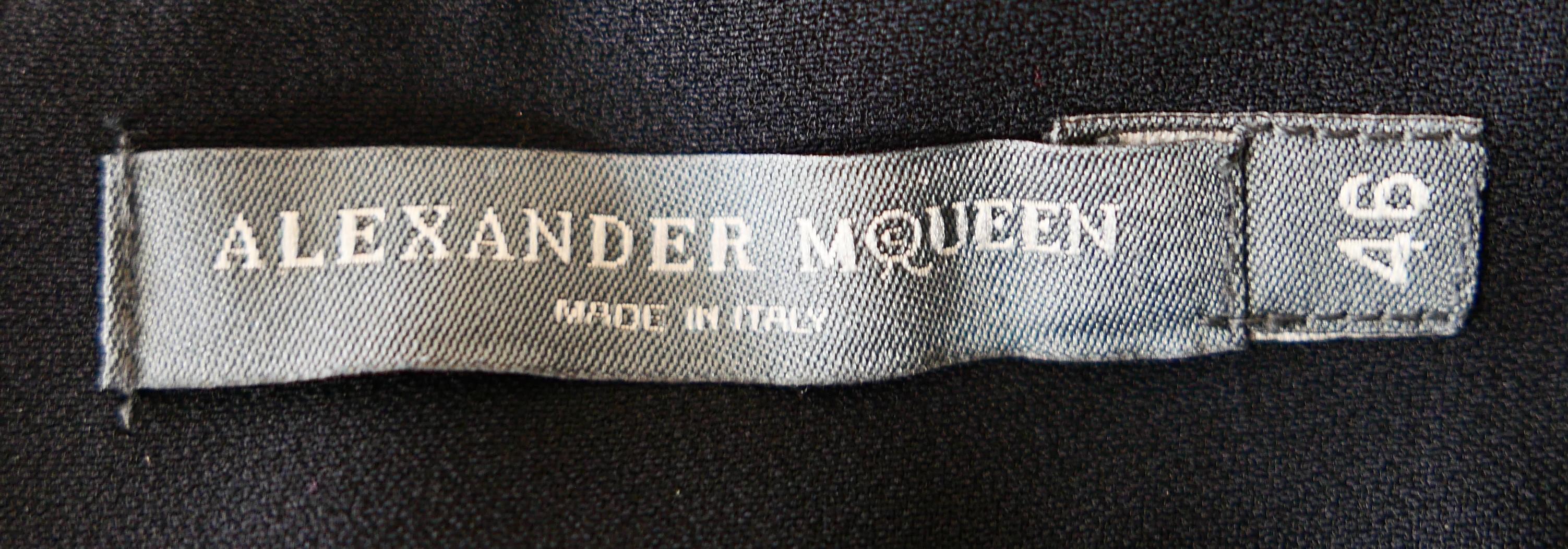 De las mujeres Falda con adornos de perlas Alexander McQueen Otoño 2013 en venta