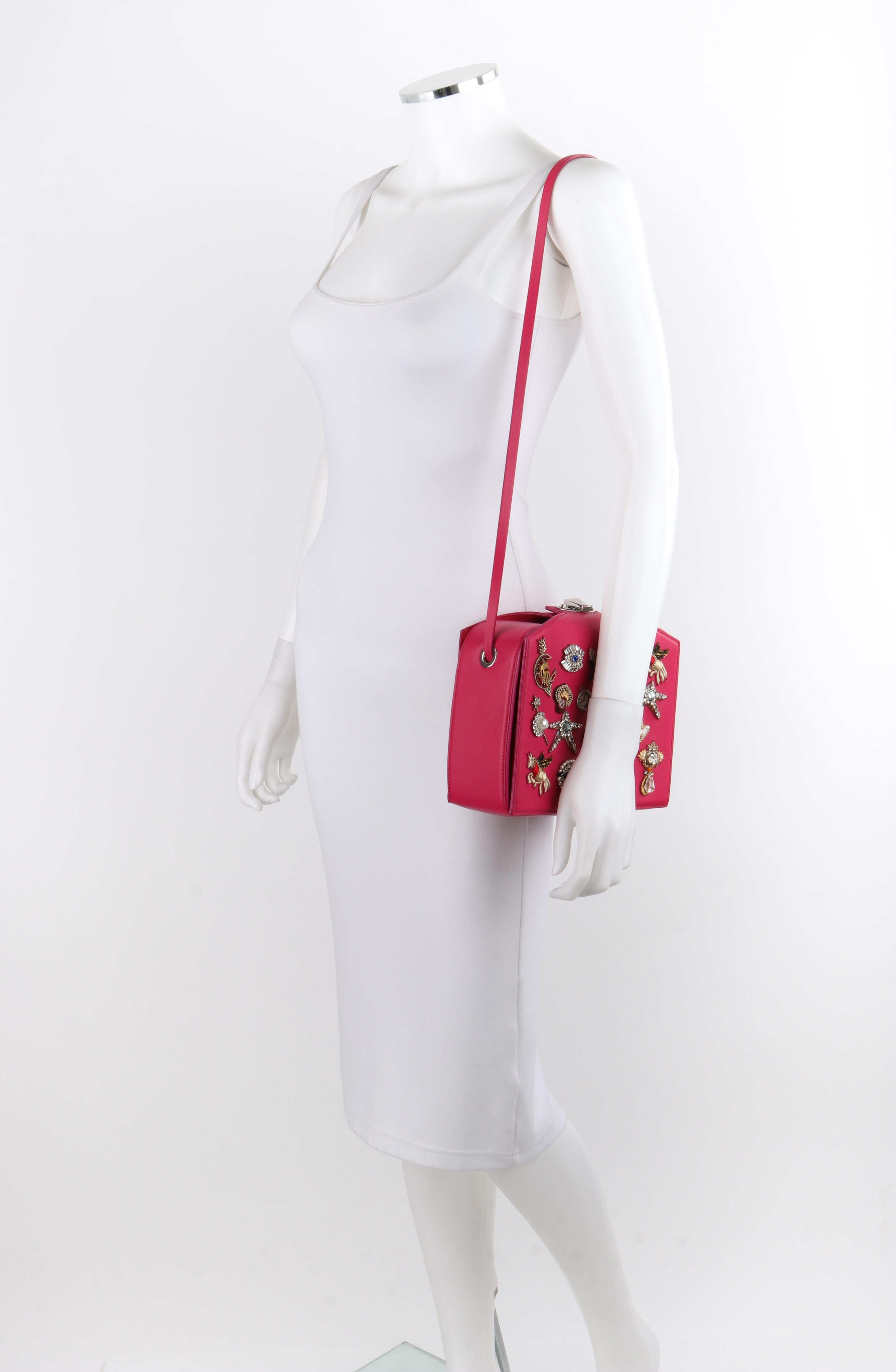 neon pink alexander mcqueen
