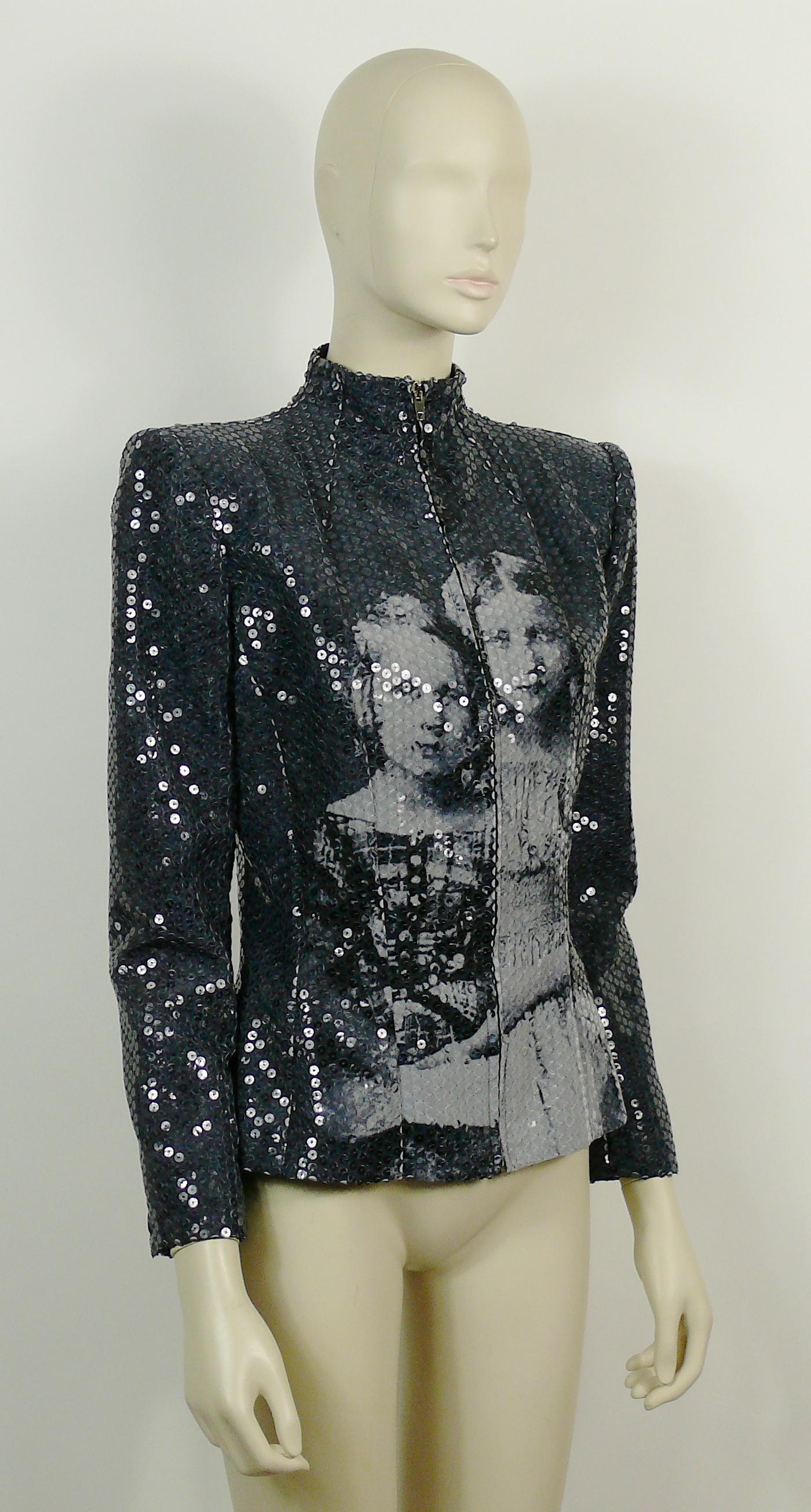 ALEXANDER McQUEEN important Museum quality Russian Imperial ROMANOV Princess sequin jacket.

Fall/Winter 1998 