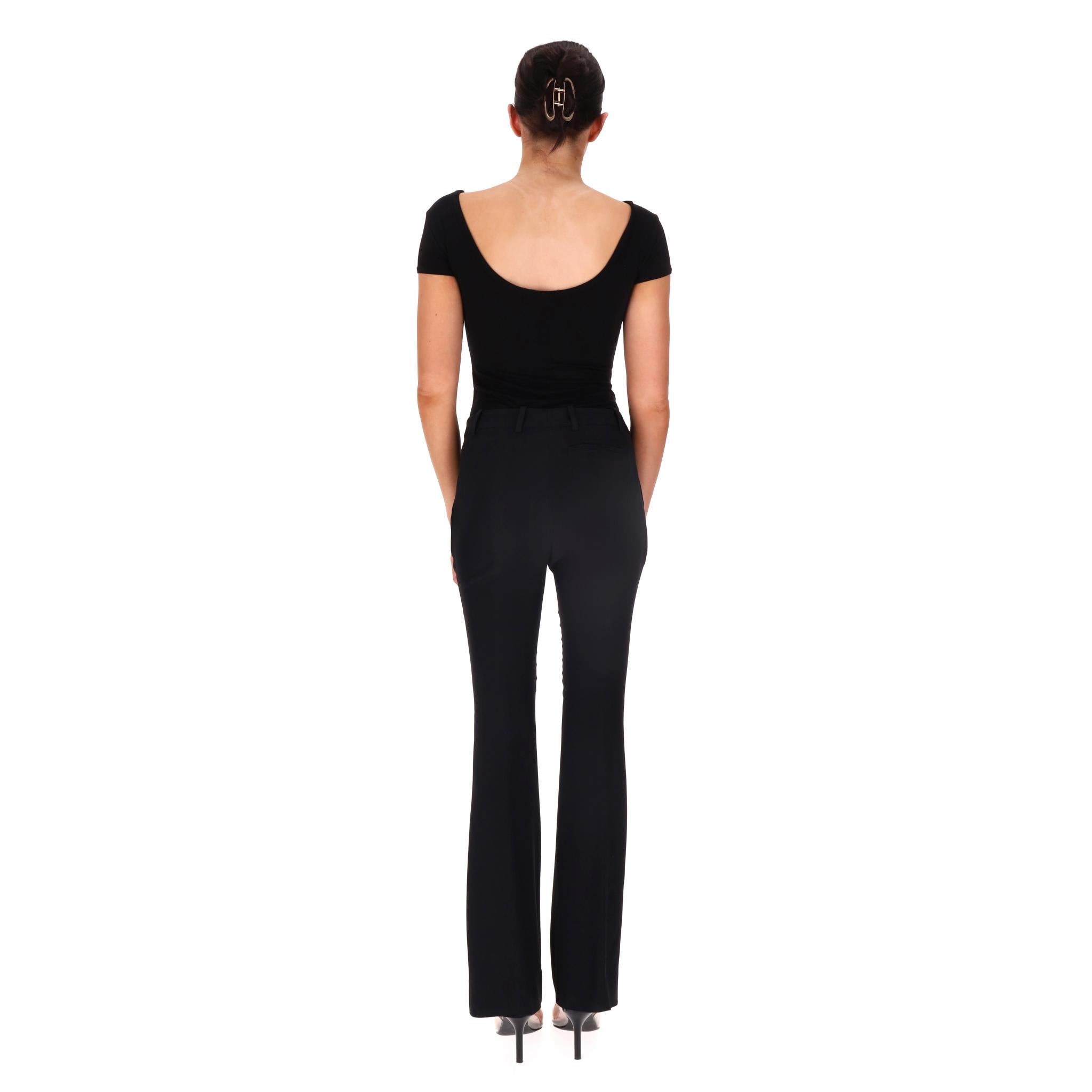Alexander McQueen - Pantalon ajusté évasé Excellent état - En vente à London, GB