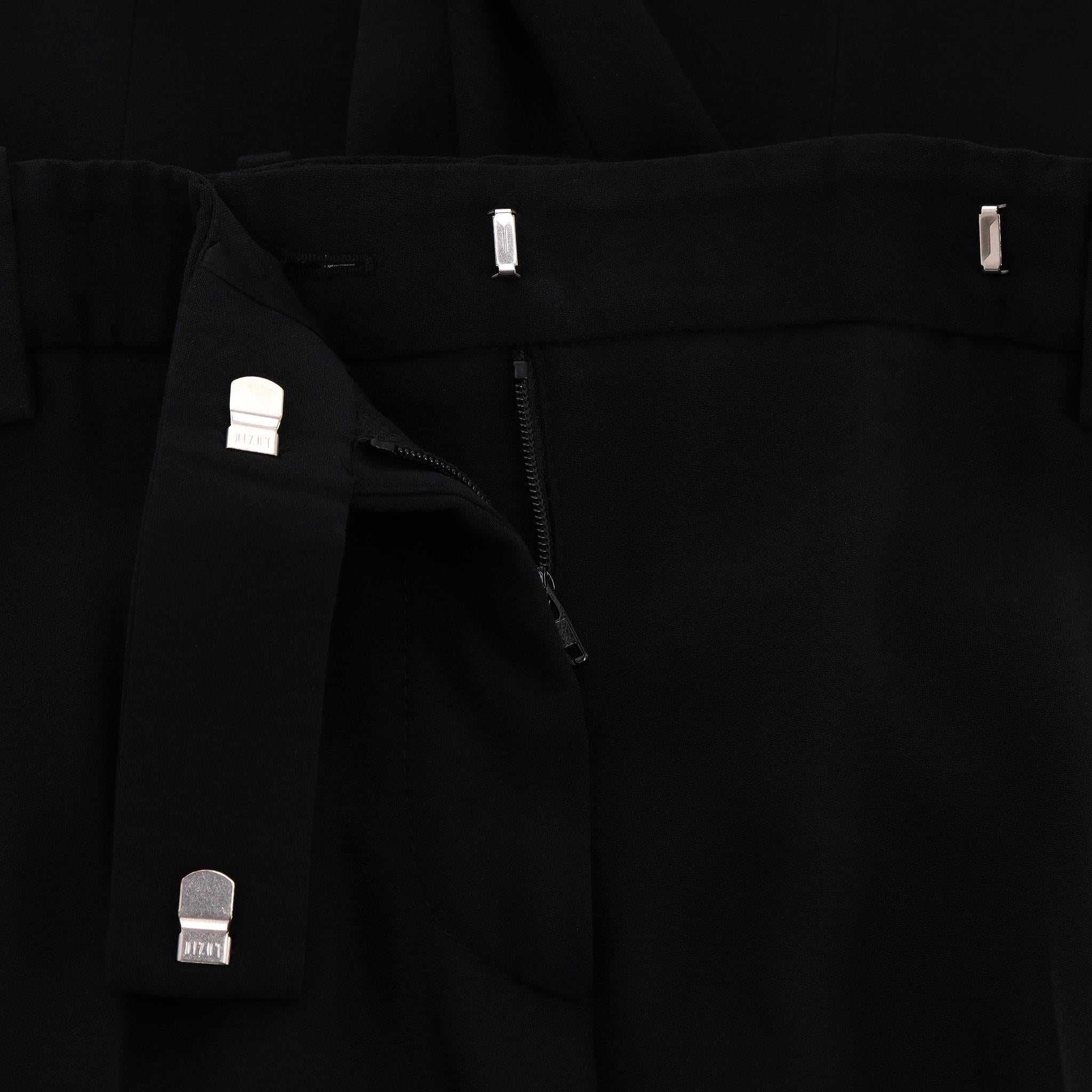 Alexander McQueen - Pantalon ajusté évasé en vente 3