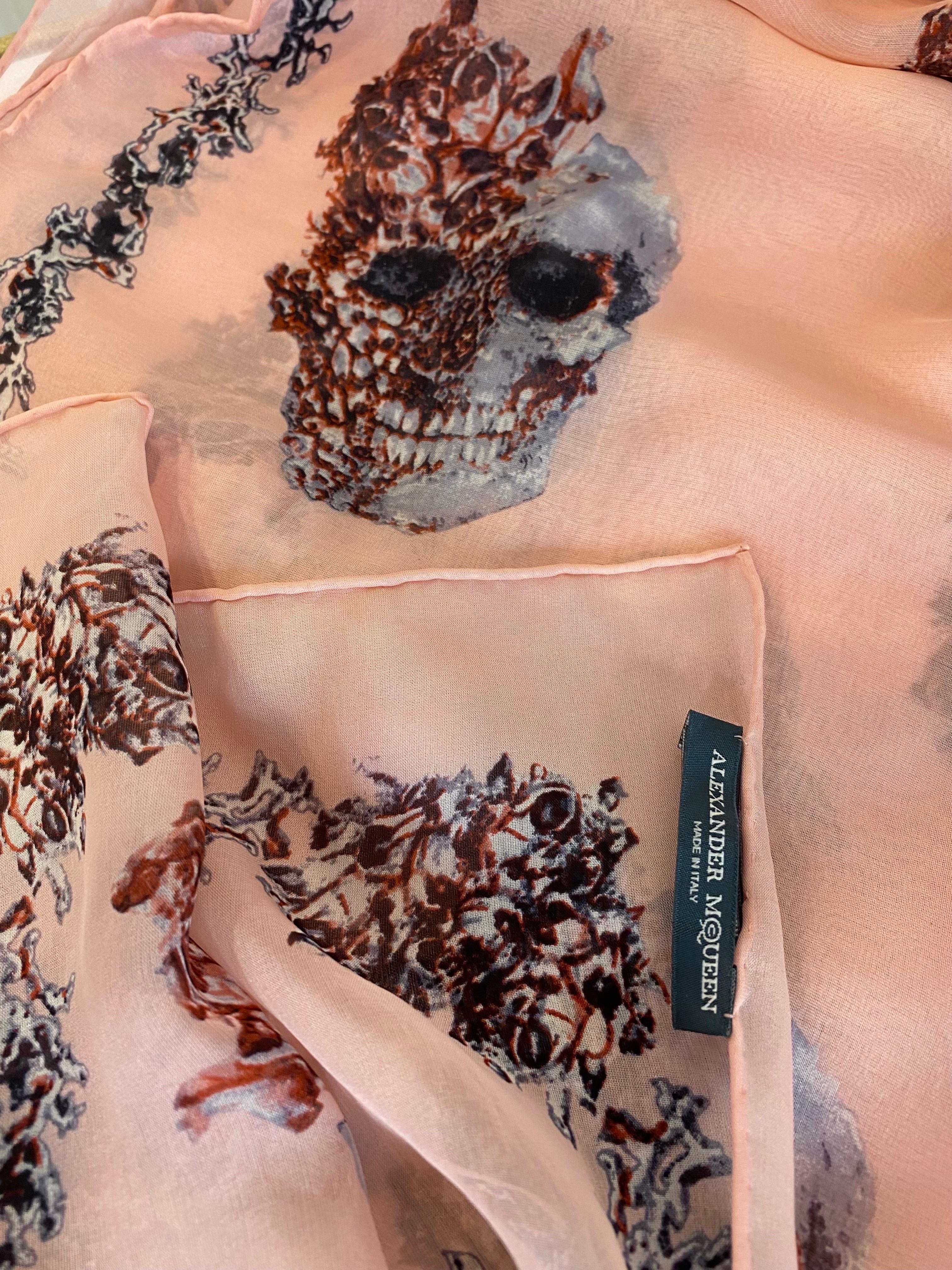 Alexander McQueen foulard For Sale 2