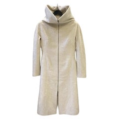 Used Alexander McQueen FW 2004 'PANTHEON AS LECUM' Cashmere Coat Size 44