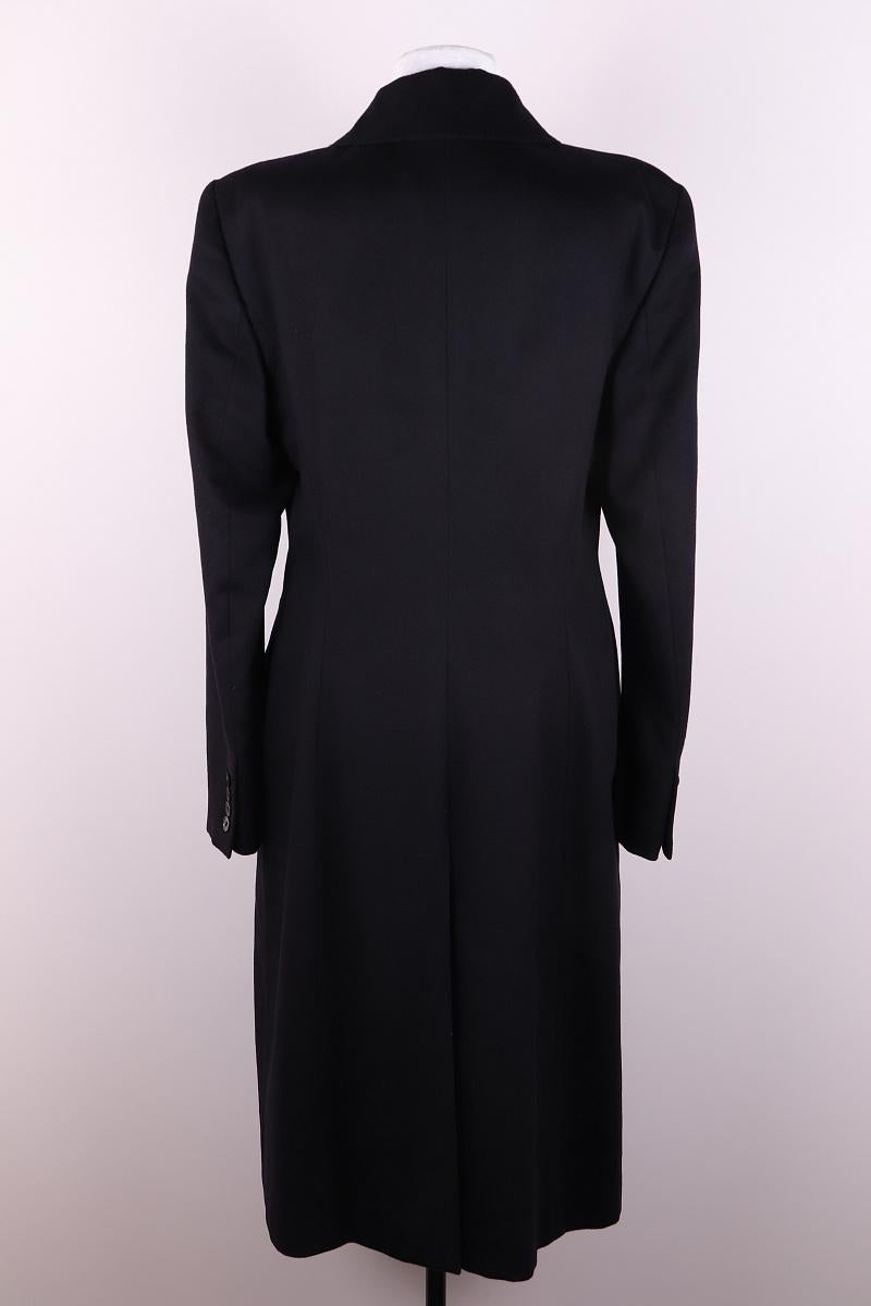 Nero Alexander McQueen FW 2008 Cashmere coat in vendita