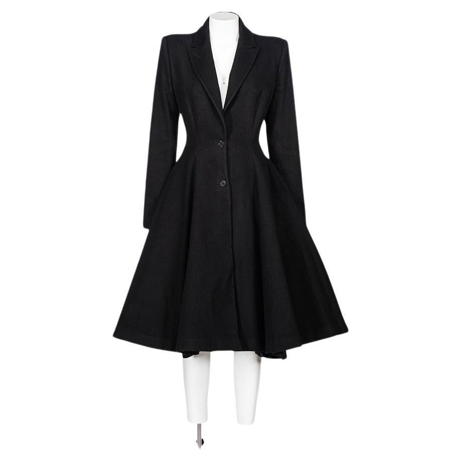 ALEXANDER MCQUEEN FW 99 Iconic and Rare Flared Coat with Crinoline For Sale