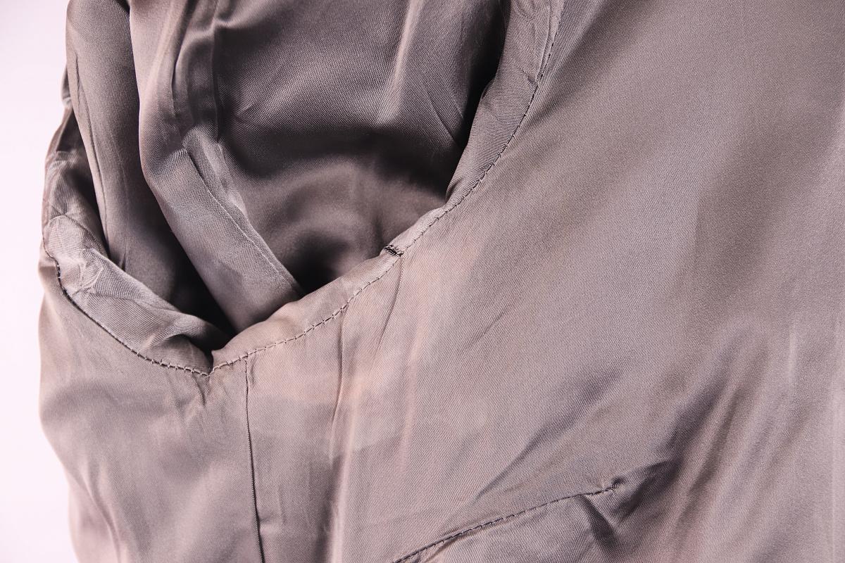 Gray Alexander McQueen Grey Cashmere Coat For Sale