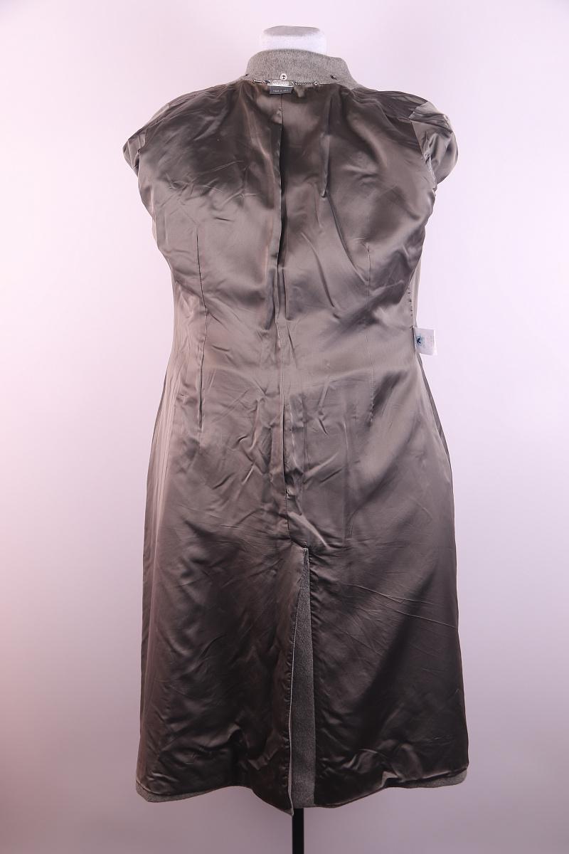 Alexander McQueen Grey Cashmere Coat For Sale 4