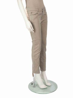 Alexander McQueen Grey Denim Skinny Jeans Size L