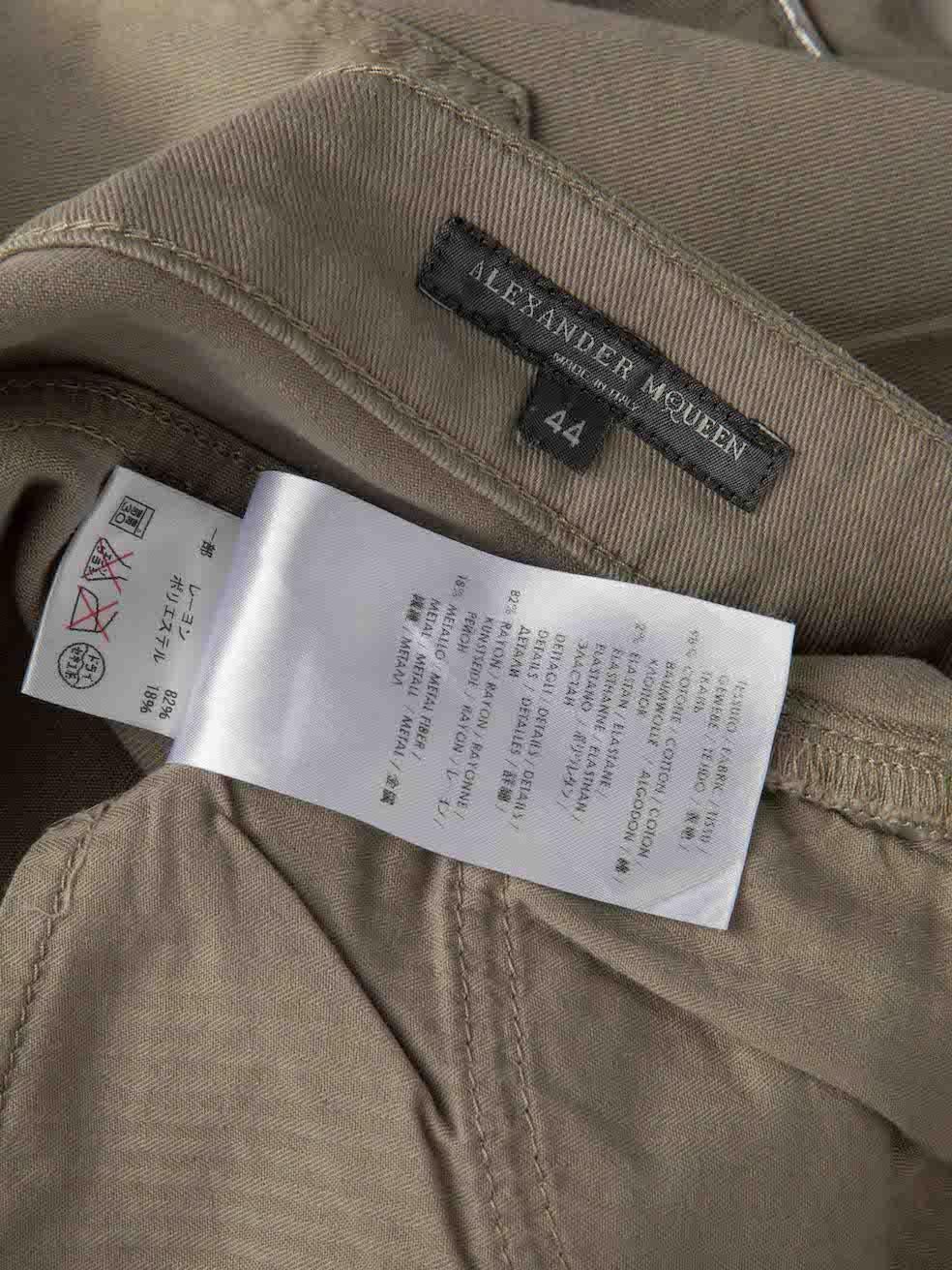 Vaqueros pitillo vaqueros grises Alexander McQueen talla L en Bueno estado para la venta en London, GB