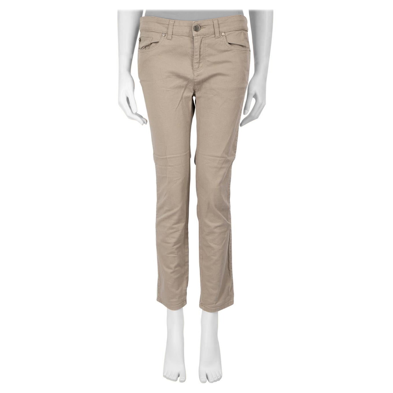 Alexander McQueen Grey Denim Skinny Jeans Size L