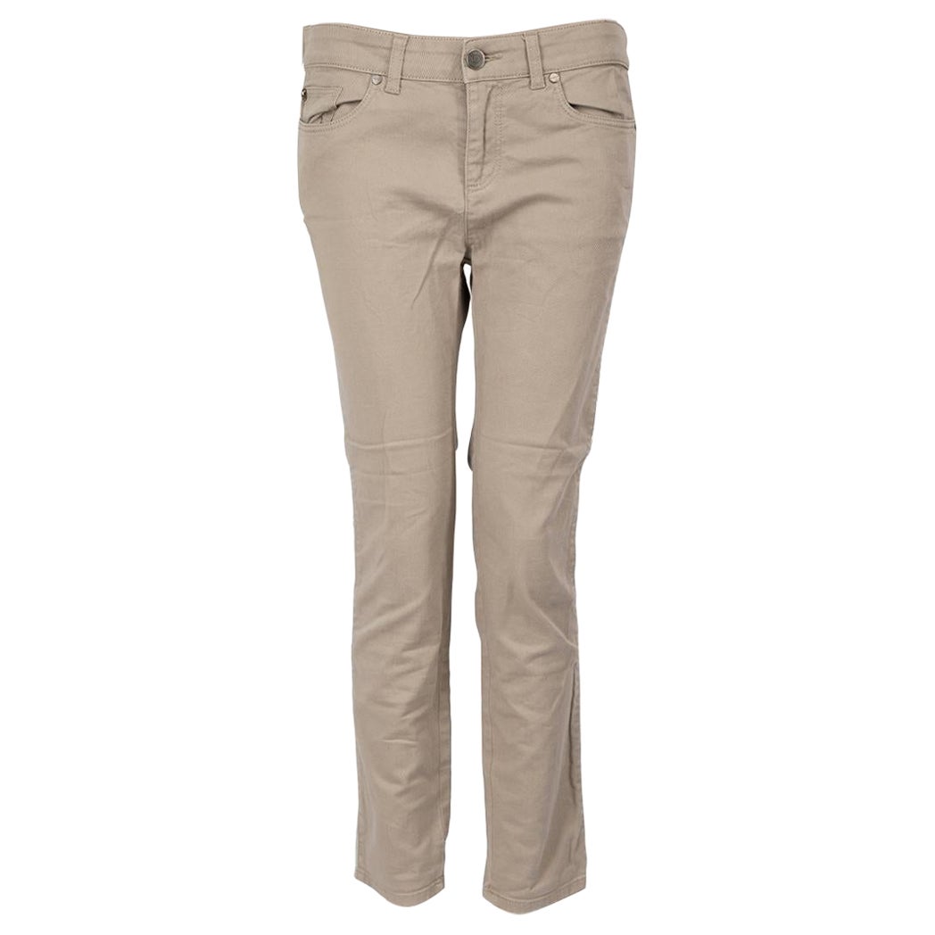 Alexander McQueen Grey Denim Skinny Jeans Size L