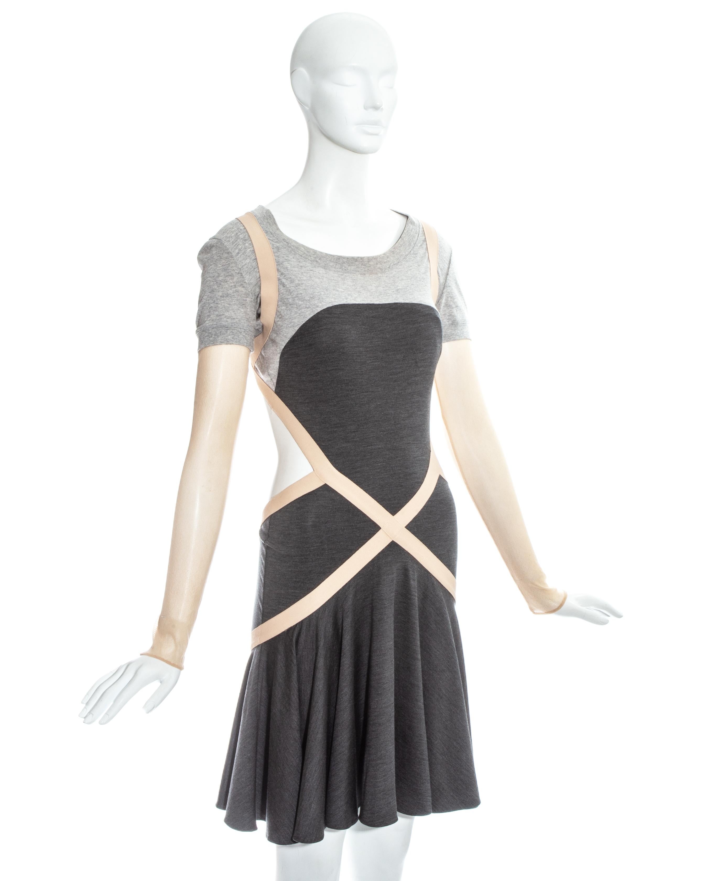 grey jersey dresses