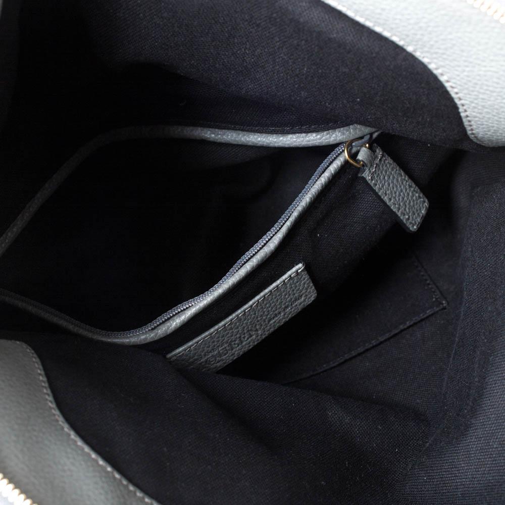 Gray Alexander McQueen Grey Leather Skull Padlock Fold-Over Clutch