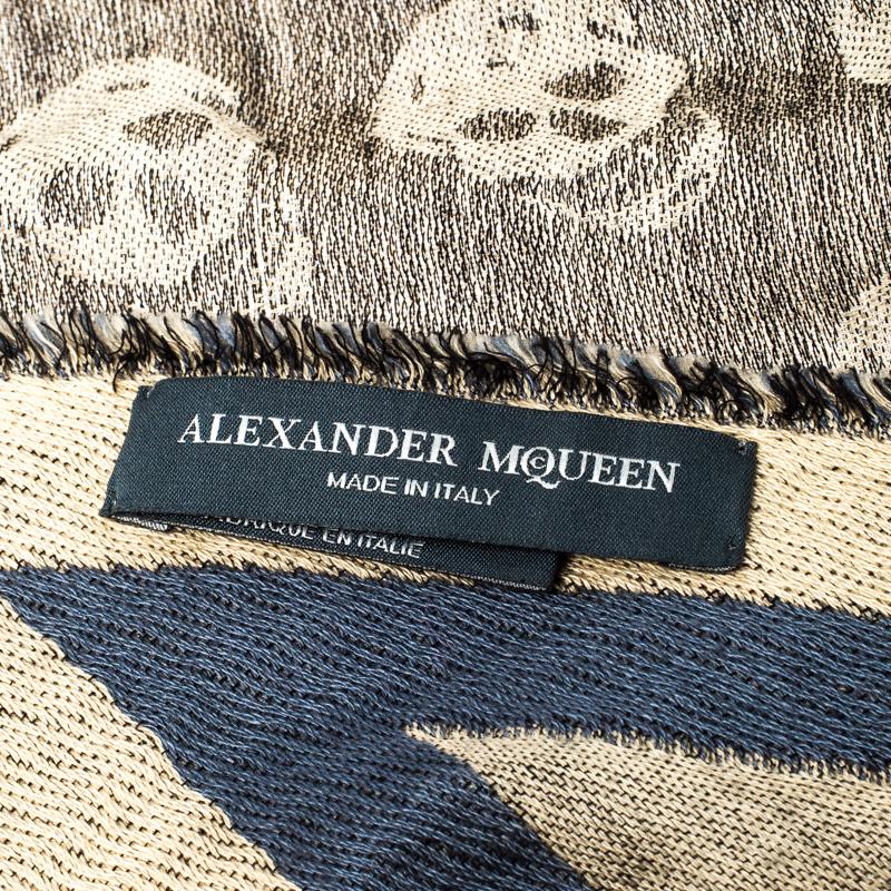 alexander mcqueen triangle scarf